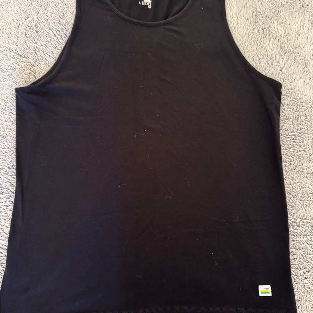 Vuori Black Tank Top